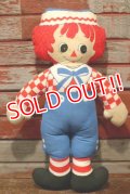 ct-200501-07 Raggedy Ann & Andy / 1970's Pillow Doll