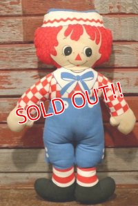 ct-200501-07 Raggedy Ann & Andy / 1970's Pillow Doll