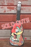 ct-200501-52 Woody Woodpecker / MATTEL 1963 Musical Box Guitar