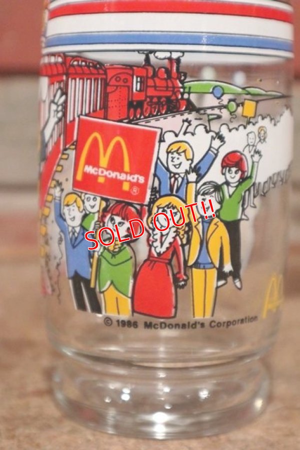 画像4: gs-200501-01 McDonald's / Mc Vote '86 “Quarter Pounder" Glass