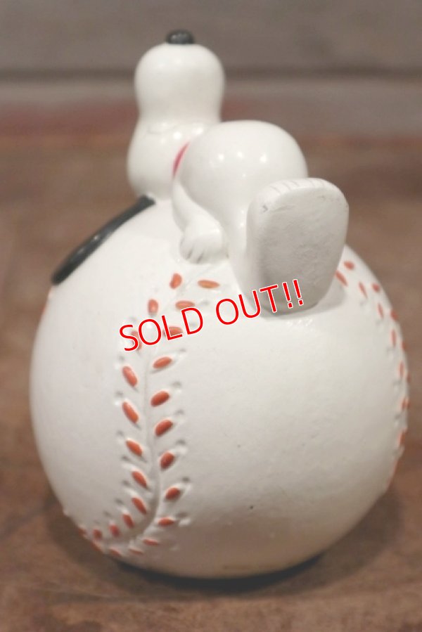 画像6: ct-200510-01 Snoopy / Determined 1976 Bank "Baseball"
