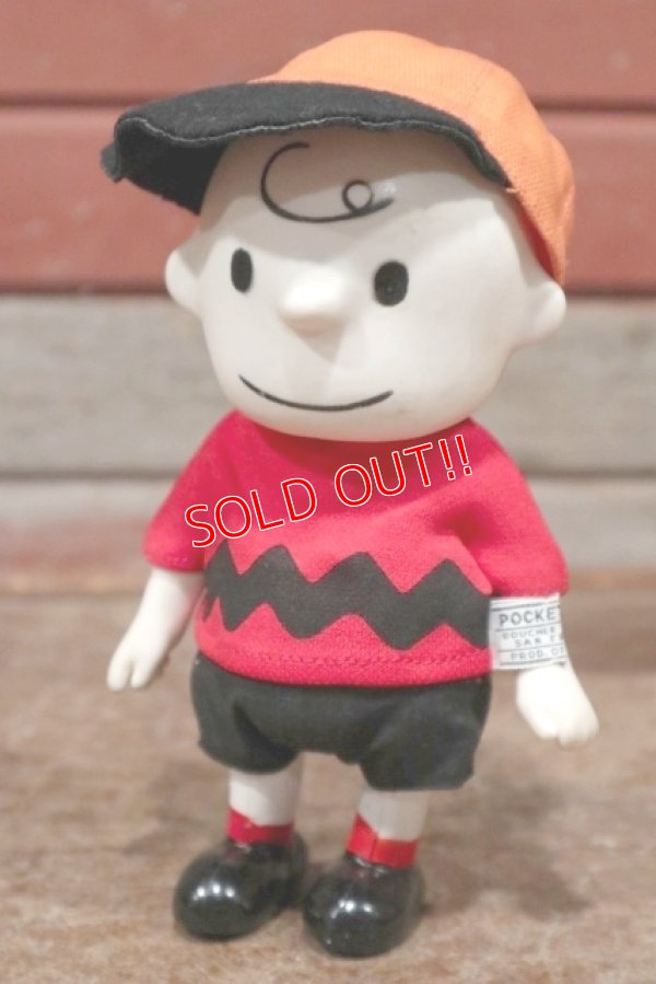 画像1: ct-200510-04 Charlie Brown / 1960's Pocket Doll (w/cap)