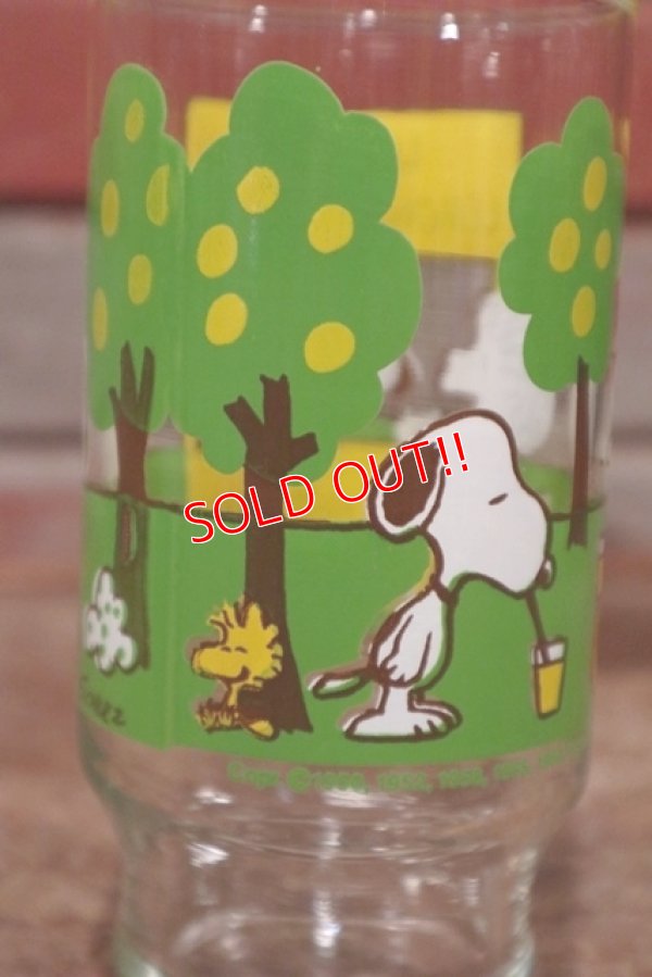 画像4: gs-200501-12 PEANUTS / Anchor Hocking 170's Glass "Lucy's Lemonade Stand"