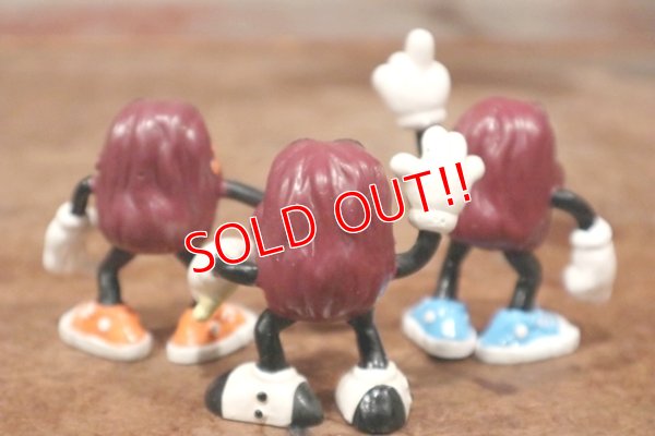 画像7: ct-200501-18 California Raisins / 1987 Del Monte Fruit Snacks Musical Sandwich PVC Set