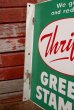 画像4: dp-200510-07 Thrifty Green Stamp / 1960's W-side Metal Sign