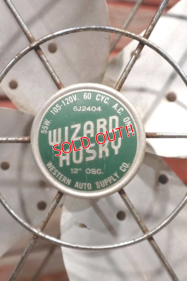 画像2: dp-180701-101 WIZARD HUSKY / Vintage Electric Fan