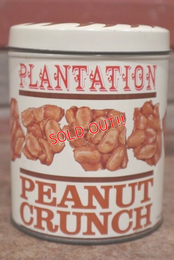 画像1: dp-200501-42 PLANTATION / Vintage PEANUTS CRUNCH Tin Can