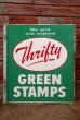 画像1: dp-200510-07 Thrifty Green Stamp / 1960's W-side Metal Sign (1)