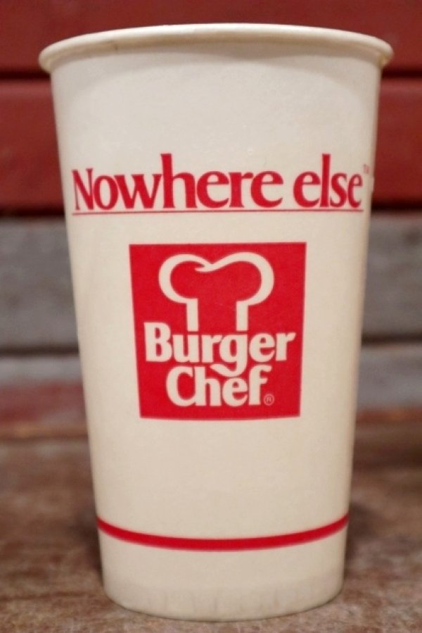 画像1: dp-131008-05 Burger Chef / 1970's Wax Cup (M)