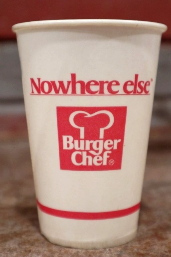 画像1: dp-131008-04 Burger Chef / 1970's Wax Cup (S)