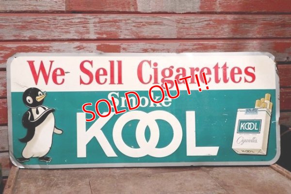 画像1: dp-150616-02 KOOL / 1963 Metal Sign