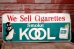 画像1: dp-150616-02 KOOL / 1963 Metal Sign (1)