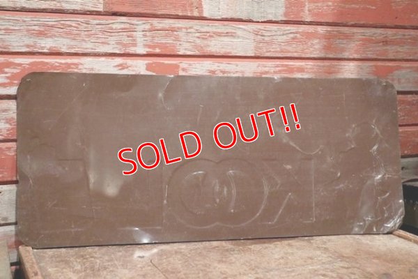 画像7: dp-150616-02 KOOL / 1963 Metal Sign