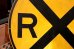 画像3: dp-200510-06 Road Sign "R×R Rail Road" (3)