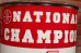 画像2: dp-200501-36 INDIANA UNIVERSITY / 1986-1987 NCAA Basketball Champions Trash Can (2)