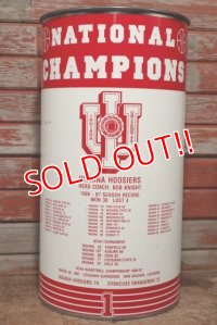 dp-200501-36 INDIANA UNIVERSITY / 1986-1987 NCAA Basketball Champions Trash Can