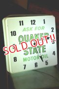 dp-200510-15 Quaker State / 1960's Light Up Sign Clock