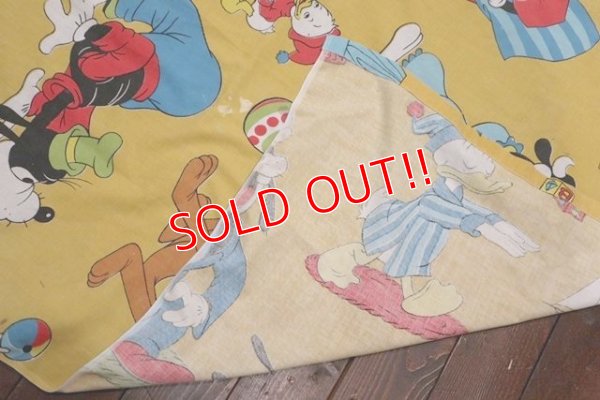 画像12: ct-200403-05 Walt Disney's / 1970's Flat Sheet (Twin)