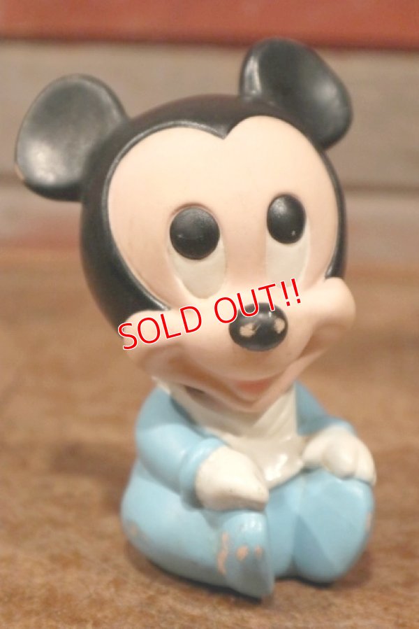 画像1: ct-131022-21 Baby Mickey Mouse / Danara 1980's Squeaky Doll