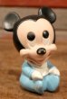 画像1: ct-131022-21 Baby Mickey Mouse / Danara 1980's Squeaky Doll (1)