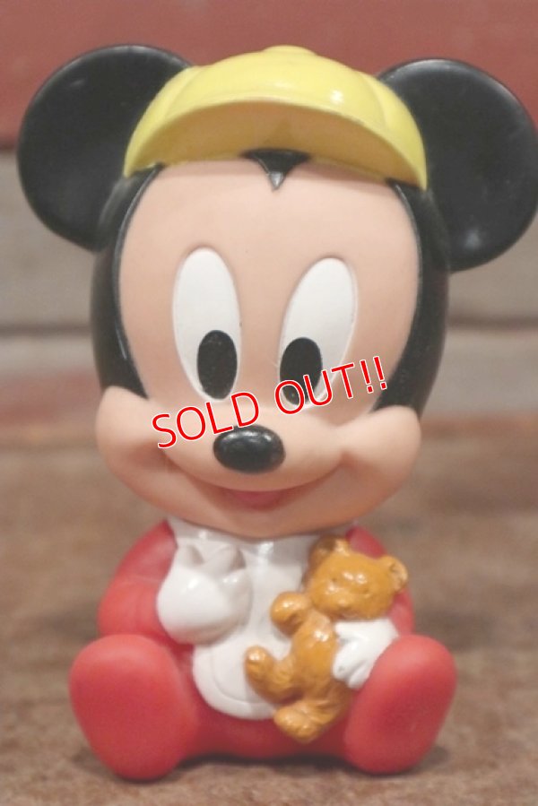 画像1: ct-140624-20 Baby Mickey Mouse / ARCO 1980's Squeak Doll