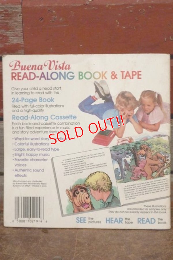 画像8: ct-200501-24 ALF / 1988 Read-Along Book "Alf Plays Detective"