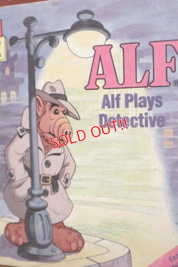 画像2: ct-200501-24 ALF / 1988 Read-Along Book "Alf Plays Detective"
