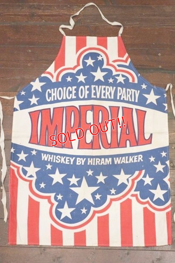 画像1: dp-200501-39 IMPERIAL Whiskey / Vintage Apron