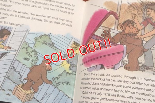 画像6: ct-200501-24 ALF / 1988 Read-Along Book "Alf Plays Detective"