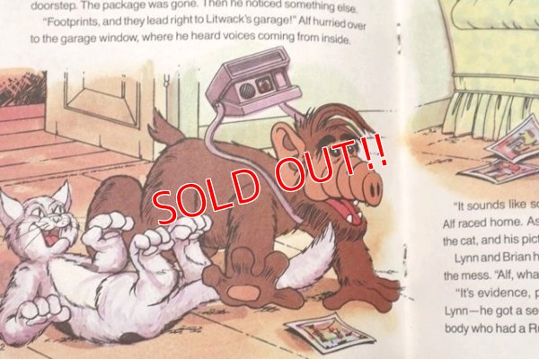 画像5: ct-200501-24 ALF / 1988 Read-Along Book "Alf Plays Detective"