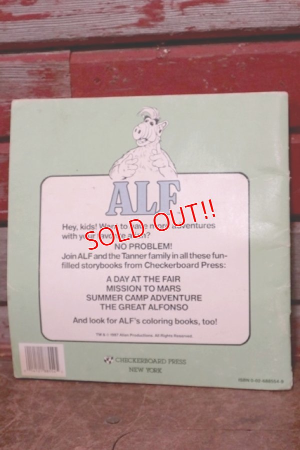 画像7: ct-200501-23 ALF / 1987 Picture Book "THE GREAT ALFONSO"