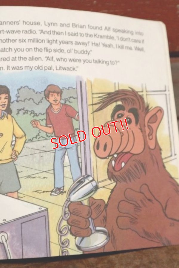 画像7: ct-200501-24 ALF / 1988 Read-Along Book "Alf Plays Detective"