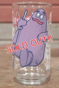 gs-200601-01 McDonald's / 1977 Action Series "Grimace" Glass