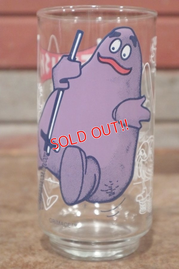 画像1: gs-200601-01 McDonald's / 1977 Action Series "Grimace" Glass