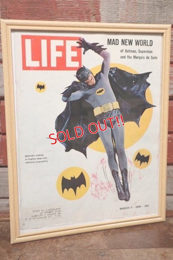 画像1: ct-200601-04 BATMAN / LIFE Magazine March 11, 1966 Cover