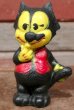 画像1: ct-200601-05 Felix the Cat / Bootleg Irwin 1940's-1950's Rubber Doll (1)