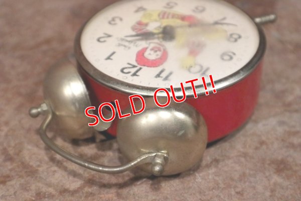 画像5: ct-200601-01 McDonald's / Ronald McDonald 1970's Alarm Clock