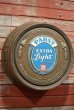 画像1: dp-200601-05 PABST EXTRA Light Beer / 1980's Barrel Display Sign (1)