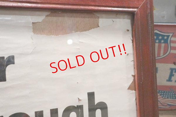 画像6: dp-200601-13 LEVI'S / 1960's "for rough going!" Poster Wall Hanger