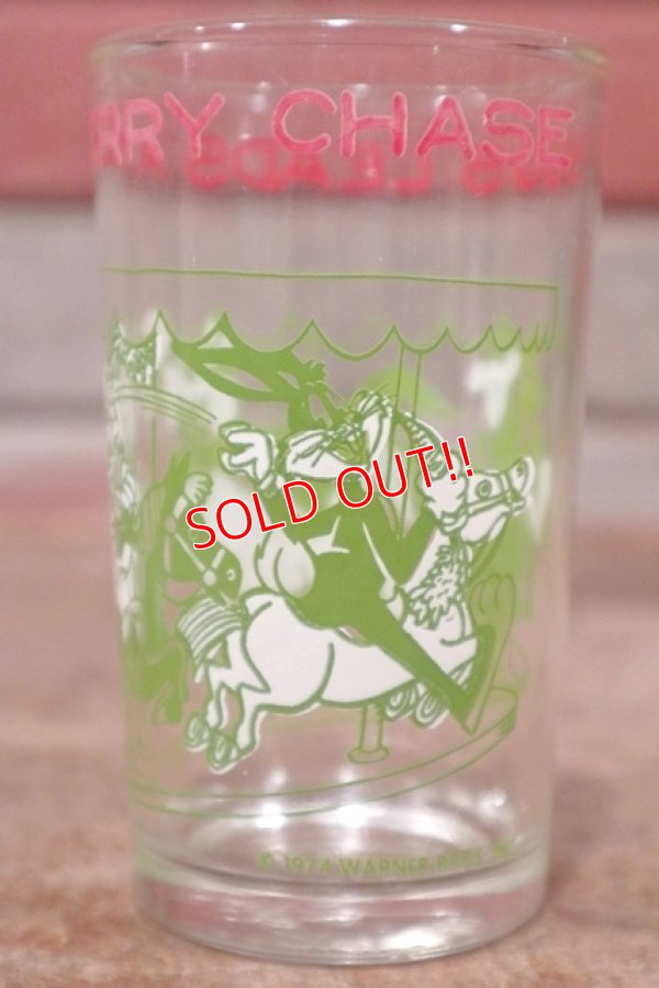 画像1: gs-200601-12 Bugs Bunny,Elmer Fudd,Daffy Duck and Sylvester / Welch's 1974 Glass