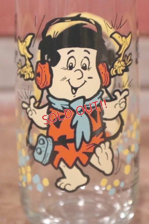 画像3: gs-200601-14 The Flintstones Kids / 1986 Pizza Hut "Freddy" Glass
