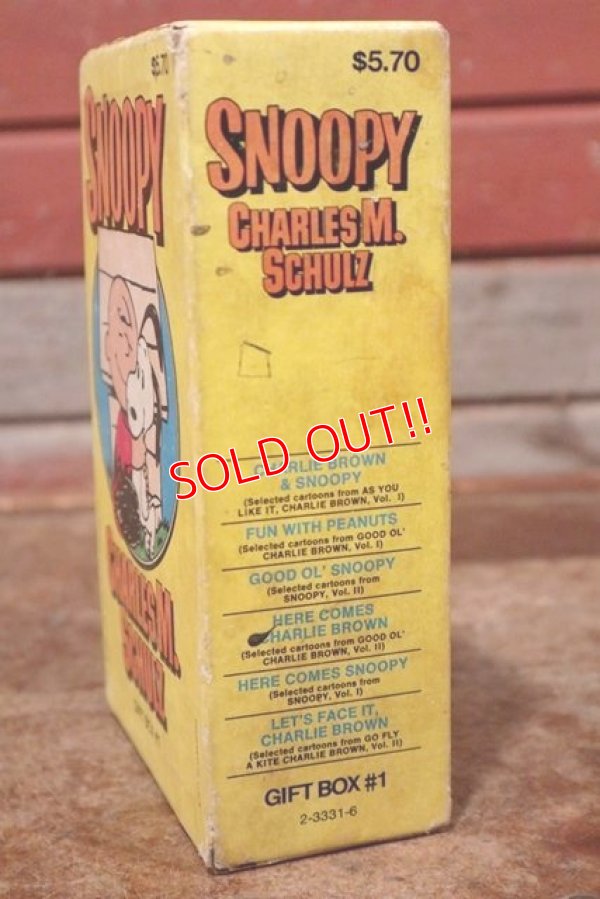 画像3: ct-200601-23 PEANUTS / Snoopy 1960's Comics Gift Box