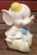 画像2: ct-200601-08 EDWARD MOBLEY / 1960's Elephant Squeaky Doll (2)