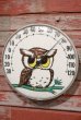 画像3: ct-200601-41 Vintage Owl Thermometer