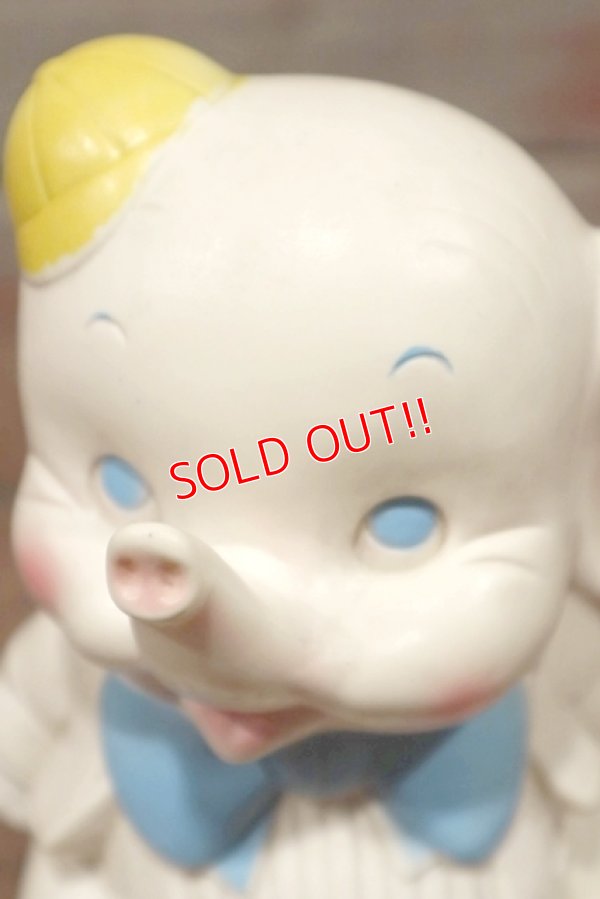 画像5: ct-200601-08 EDWARD MOBLEY / 1960's Elephant Squeaky Doll