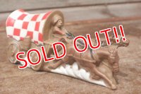 ct-190605-66 Ralston Purina Company / 1975 Covered Wagon Squeak Toy