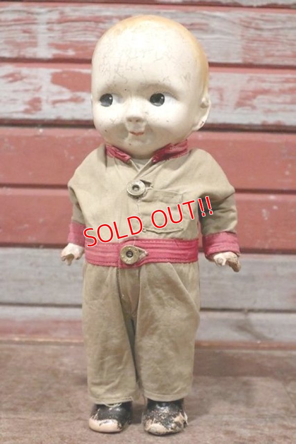画像1: ct-200601-40 Buddy Lee / Lee Union-Alls 1920's Doll