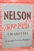 dp-200610-04 NELSON TIPPED CIGARETTE / 1950's Metal Sign