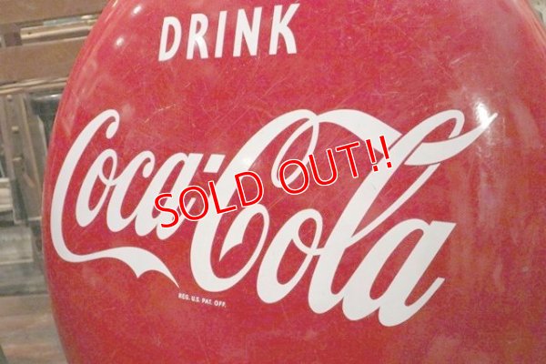 画像3: dp-200610-01 Coca Cola / 1950's-1960's Large Button Sign