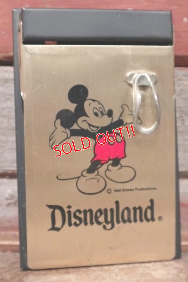 画像1: ct-200601-21 Mickey Mouse / Disneyland 1970's Memo Pad